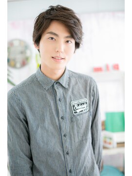 ミック ヘアアンドビューティー 大山店(miq  Hair&Beauty) デキる男の◎モノトーングレージュニュアンスマッシュa1