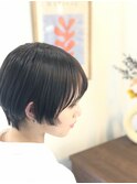マッシュショート!インディゴブルー!