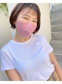 【CASANE下北沢】ミニボブ×ニュアンスパーマ