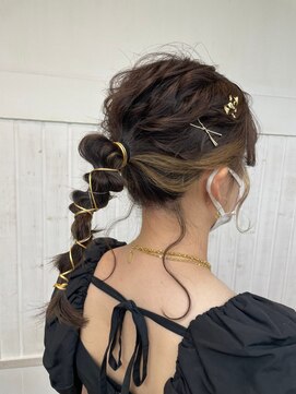 ナンバー アリア 三軒茶屋(N° aria) 20代・30代・40代似合う小顔ヘアアレンジ♪二次会ブライダル花嫁