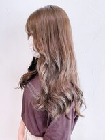 アイティーバイアルバム 藤沢店(IT by ALBUM) オリーブベージュロング_フェザーバング_ba337891