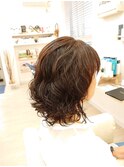 ☆大人女性美髪ミディアムナチュラルパーマ☆