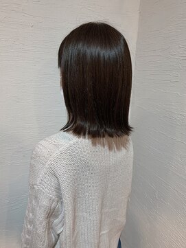 ローグ ヘアー 金町店(Rogue HAIR) ローグ金町美容室《沙月》  外ハネ切りっぱなしボブ