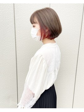 ヘアーモア イースト(Hair More East) レッド×シアーブラウン
