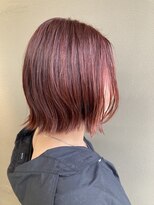 シャンプーボーイエイムス(SHAMPOO BOY aims)&nbsp;赤×外ハネボブ