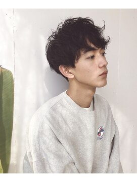 クエント(cuento) 王道なメンズマッシュ×ニュアンスパーマ