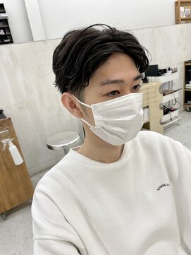 エンドリンク(endlink) メンズハンサムショート×ゆるやかパーマ