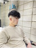 海外風パーマスタイル 国分寺