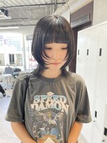 リミットバイアフィナー 大宮店(limit by Afinar) 黒髪でもかわいい◎ウルフカット