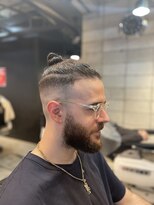 フランクスバーバー アンド ビアークラブ(FRANK'S BARBER and BEER CLUB)&nbsp;ハイスキンフェードマンバンスタイルF