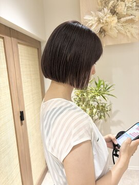 クーナバイトマト 横浜(Cuna by TOMTO) 【YUYA】ボブ_大人ボブ_ぱつっとボブ_横浜ボブ