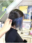 【Lucy】イヤリング×ブルー