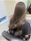 「透明感カラー」で自分史上No. 1を更新/自然な艶感を演出
