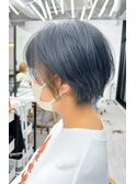黒髪カタログ/ボブルフ/小顔に見せるヘア/ワンレン