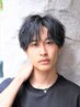 平日限定16時までに来店　カット＋波巻きスパイラルパーマ ￥13000税込