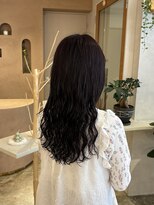 ユッカ 梅田(YUCCA) 【 YUCCA 】大人可愛い20代30代パーマ/ダークカシスバイオレット