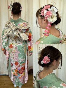 ヘアーメイク ツインズ(Hair Make TWINS) 編み込みヘアアレンジ