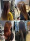 アスール ヘアデザイン(ASUL Hair Design)の写真/【プルシールエクステ取扱い】髪を傷めず気軽にイメチェンが叶う◇グラデーションやインナーカラーで理想に