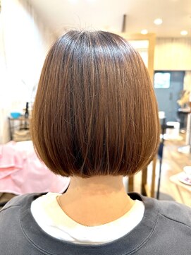 ヘアーアトリエ アンル(hair atelier anle) ボブ×シルキーストレート