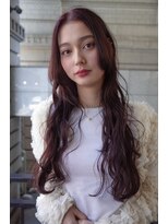 ナビッジ(NABIGE)&nbsp;ワインレッドのロングスタイル