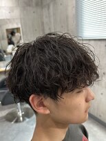ビカムメンズヘアー 栄店(become men's hair)&nbsp;波巻きパーマ/名古屋波巻きパーマ/名古屋波巻きツイスパ