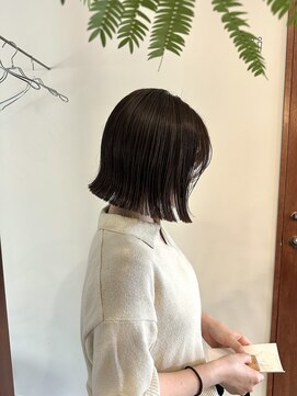 デン(den) 肩上ロブ 切りっぱなし