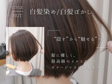 ハット(HUT)の雰囲気（白髪染め/白髪ぼかし/ショートボブ/ショートヘア/ショートカット）