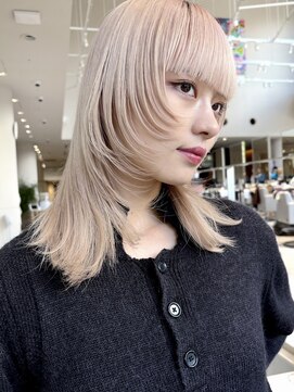 ミンクス ギンザ セントラル(MINX ginza central) 【MINX】似合わせ小顔ウェーブミディアム__銀座/髪質改善