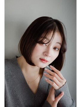 フラミューム 小田原(flammeum) 内巻きボブ