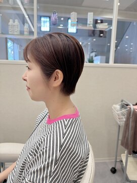 イマージュ 志免店(image) 大人の耳かけショートスタイル