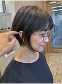 ショートボブマッシュショートコンパクトショート大人女性40代