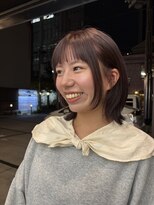 サンド 大阪梅田(sand)&nbsp;@eri_sand_ フェイスフレーミング/暗めカラー/大阪梅田