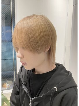 リバード(reverd) ミルクティーベージュ/マッシュウルフ