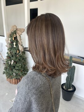 やわらかハイライトカラー◎