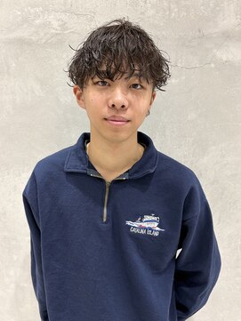 緩めシャドウパーマ