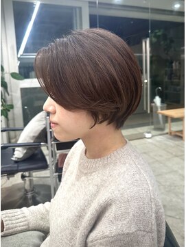 グラフ 日本橋(GRAFF) 前髪なしショート/丸みショート