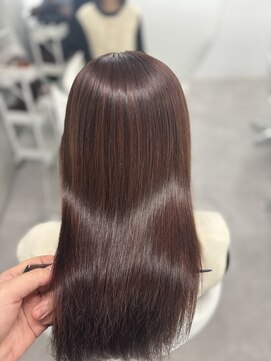 ドアホワイト(door white) 髪質改善カラー×ピンクベージュ