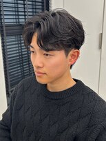 ノエ ナゴヤ(NOE NAGOYA)&nbsp;センターパート/メンズ/MEN’S/メンズカット/名駅/g22