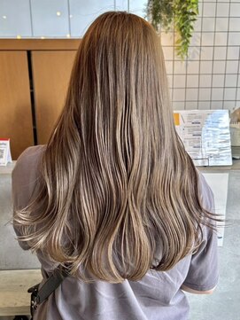 マッシュ グランバーズ 布施(MASHU GRANDVASE) 【東大阪布施】透明感たっぷりアッシュベージュ