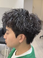ビカムメンズヘアー 栄店(become men's hair) ルーズパーマルーズショートアクティブショート