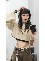 ヴァーディ オモテサンドウ(Vardy omotesando)&nbsp;mike/三毛猫カラー デザインカラー ハイレイヤー 表参道