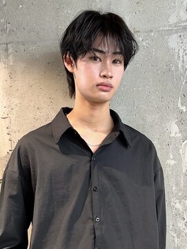 オルカ(ORCA) シャドウパーマ　ニュアンス　センターパート　新宿　南川聖華