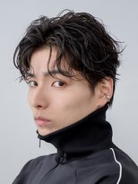 レタッチバイフィフス(RETOUCH by fifth) 原宿ルーズパーマメンズパーマツイストスパイラルセンターパート