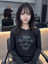 SSAW&nbsp;小顔効果ミディアムハッシュレイヤー