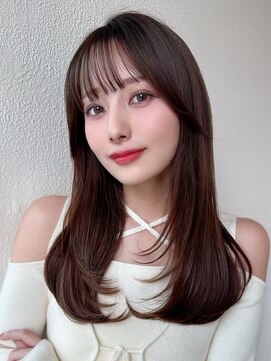 シルクレイ 新宿店(Silk-lei) ☆韓国レイヤーカット くびれミディアムレイヤー 新宿
