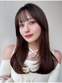 ☆韓国レイヤーカット くびれミディアムレイヤー 新宿