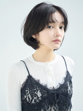 エインアンリー 表参道(AIN.ANLY.) 大人可愛い20代30代40代レイヤーボブ大人前髪透明感カラー