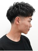 メンズカットスキンフェードマッシュパーマスタイル0906