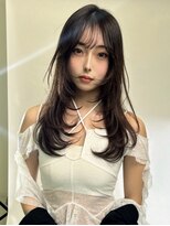 キング 京橋店(K!ng)&nbsp;縮毛矯正髪質改善レイヤーカットハッシュカットダブルカラー