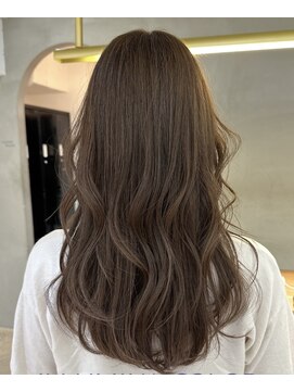 ブレス バイ ファースト 大和吉岡店(Breath by first) 【大和町美容室】イルミナ透明感グレージュブラウン&オージュア